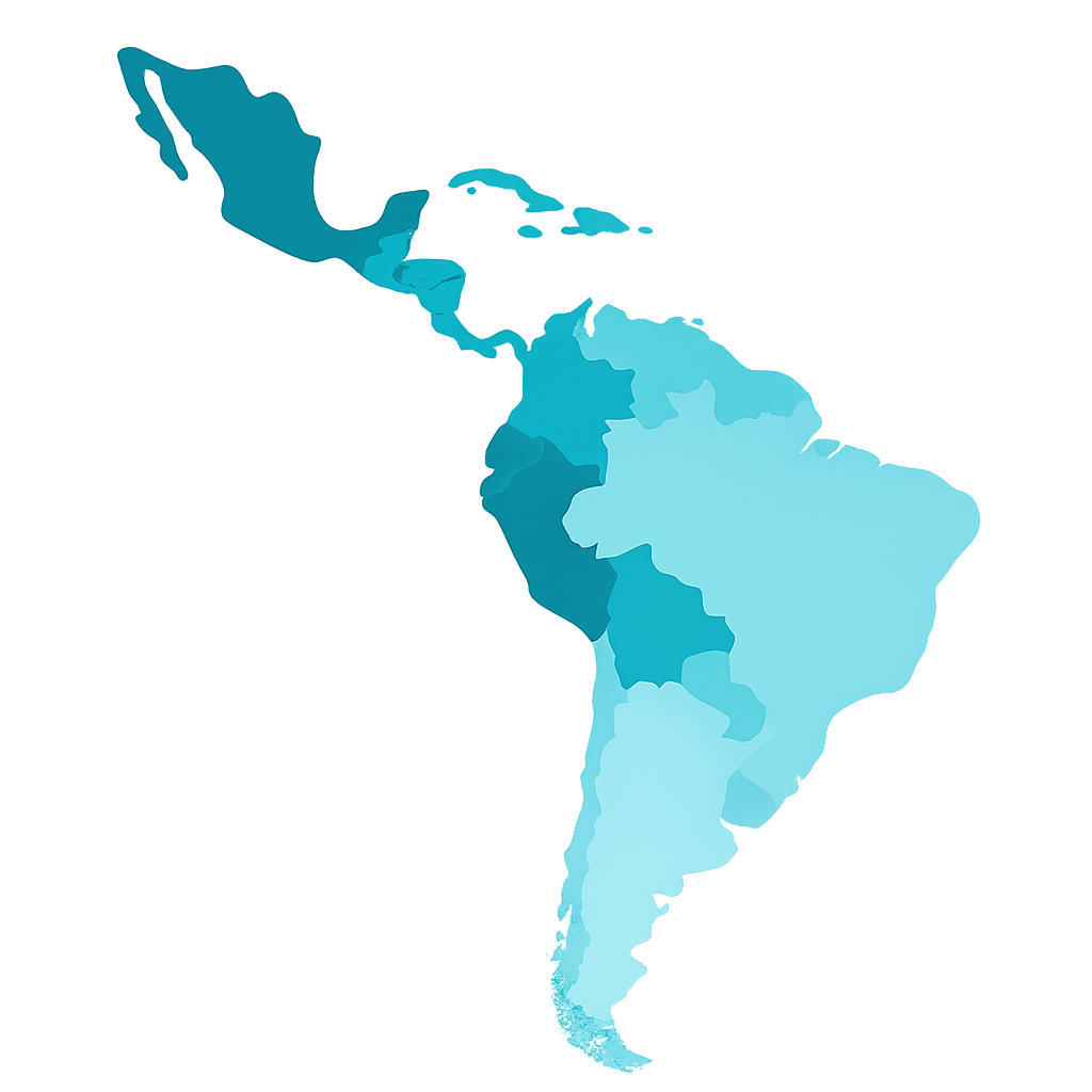 Mapa Latam